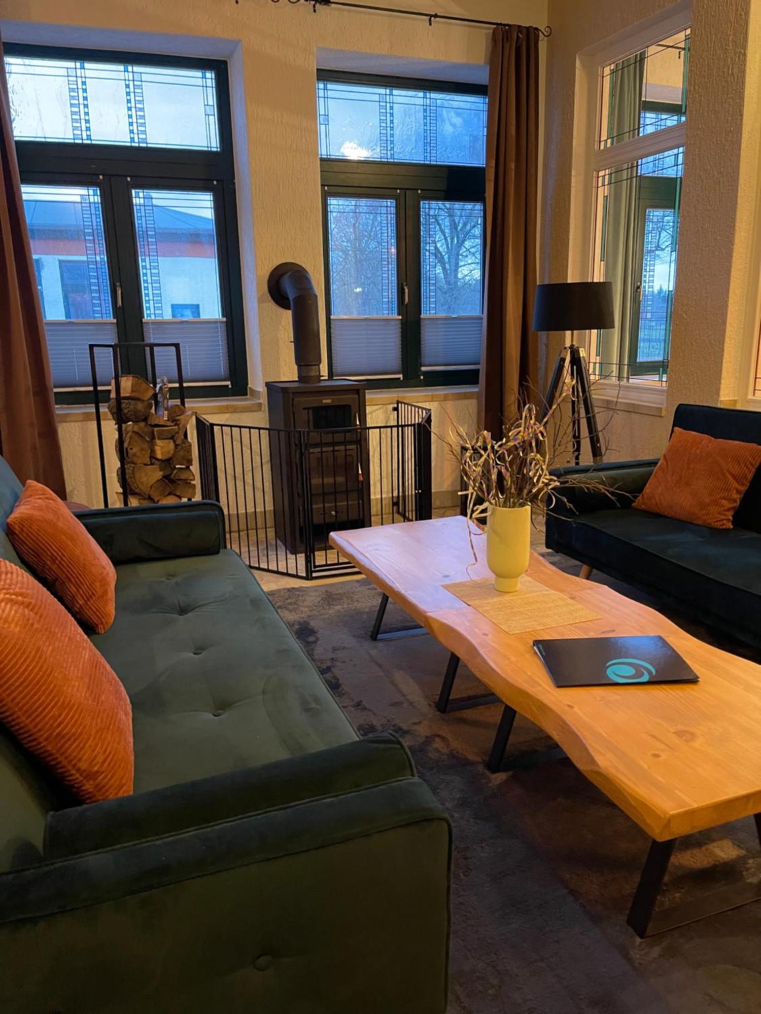 Ferienwohnung Mit Kamin Und Traumhafter Dachterrasse Mit Weitblick In Die Natur Neu Gaarz Kültér fotó